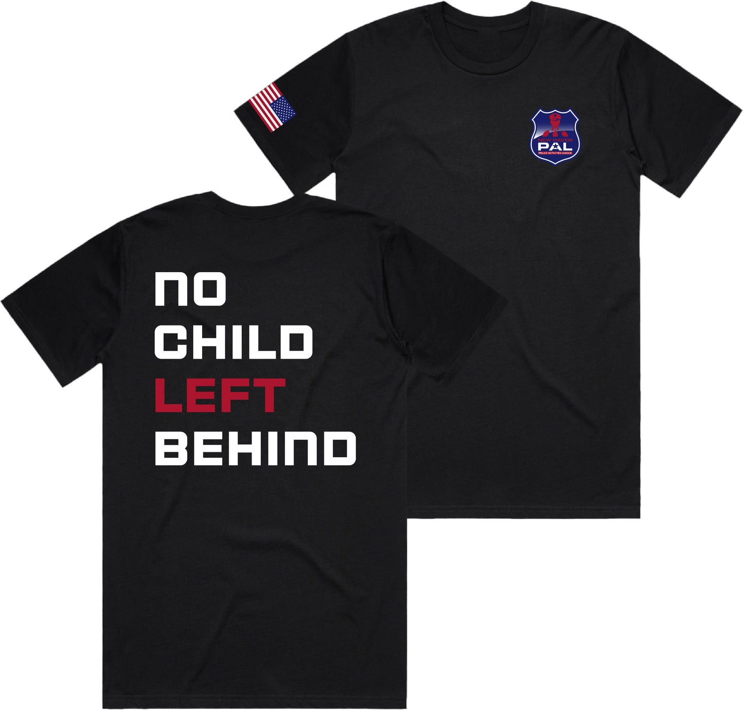 PAL Boxing No Child Left Behind T-Shirt